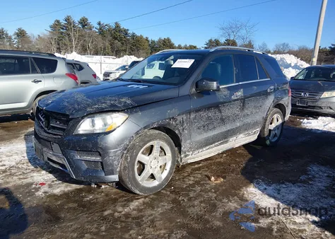 2013 Mercedes-Benz Ml 550 4Matic from USA, damaged, VIN 4JGDA7DB1DA100686